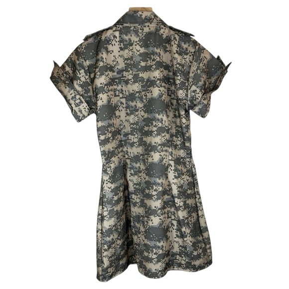 2/$30 Spirit Halloween Desert Dolly Size 8-10 Large Dress Camouflage - Picture 4 of 7